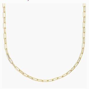 J. Crew Factory Paperclip Link Chain Necklace